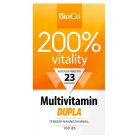 BioCo 200% Vitality Multivitamin Dupla étrend-kiegészítő filmtabletta 100db