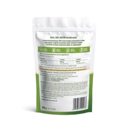 BioCo 100% NATUR Szerves Kalcium tasakos por 200g