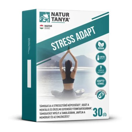 Natur Tanya® STRESS ADAPT - Stresszoldó adaptogén gyógynövények
