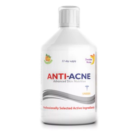 Swedish Nutra Anti-Acne folyékony komplex pattanás ellen 500 ml