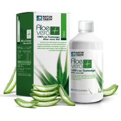   Natur Tanya® S. 100%-os Tisztaságú, Natur Aloe vera Ital, literenként 8000 mg poliszacharid tartalommal 1000 ml