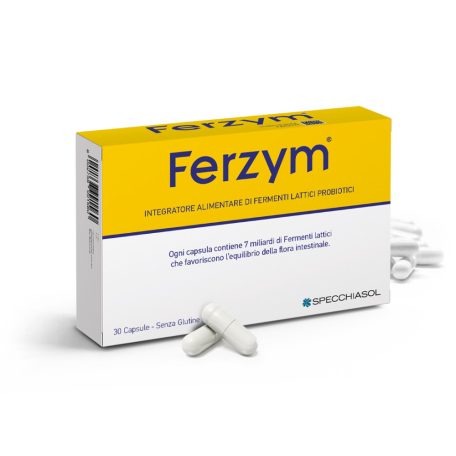 Natur Tanya® S. Ferzym® bélflóra kapszula - nemzetközi törzsgyűjteményben letétbe helyezett probiotikum, szinergista prebiotikummal, B-vitaminokkal