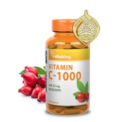 Vitaking C1000 Csipkebogyóval 100db