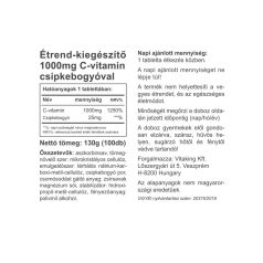 Vitaking C1000 Csipkebogyóval 100db