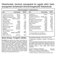 Vitaking Mega Vitamin Tiniknek 90db
