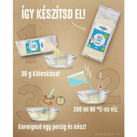 BiOrganik BIO gluténmentes köleskása 200g