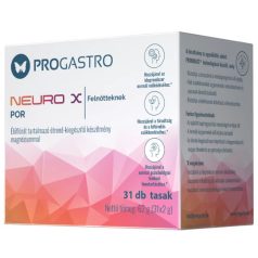 PROGASTRO Neuro X (31 db tasak) probiotikum magnéziummal