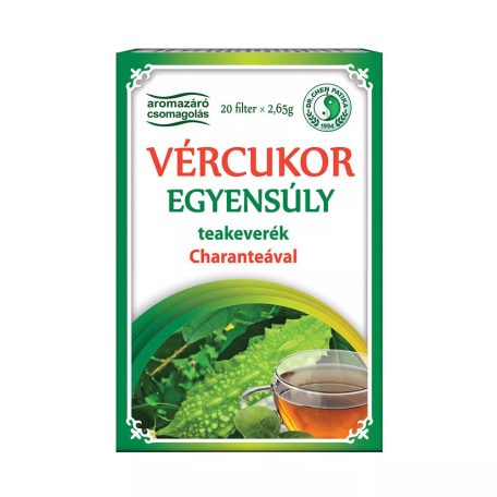 Dr.Chen Vércukor Egyensúly tea 20db
