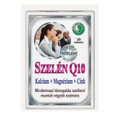 Dr.Chen Szelén Q10 Kalcium+Magnézium+Cink 30db