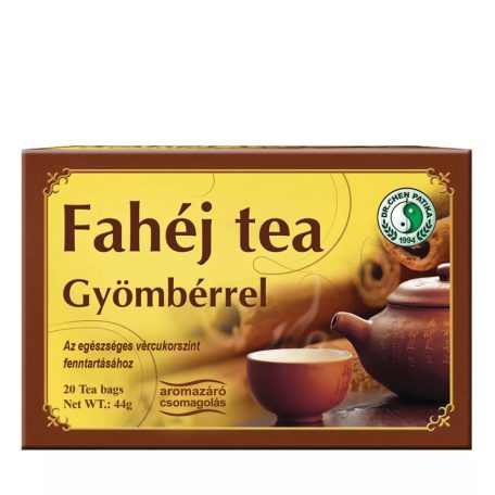 Dr.Chen Fahéj tea Gyömbérrel 20 teafilter