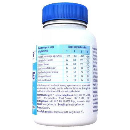 GALLMET-Immune – 30 db epesav és gyógynövény kapszula