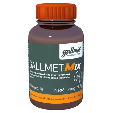GALLMET-Mix * 90 db epesav és gyógynövény kapszula