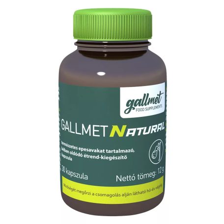 GALLMET-Natural * 30 db epesav kapszula