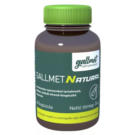 GALLMET-Natural * 60 db epesav kapszula