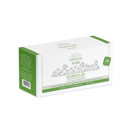 Györgytea Kamillás (Gyulladás csökkentésére) teakeverék 25 teafilter [380]