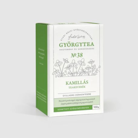 Györgytea Kamillás teakeverék (Gyulladás csökkentésére) 100g [38]