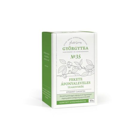 Györgytea Fekete Áfonyaleveles teakeverék 50g [35]