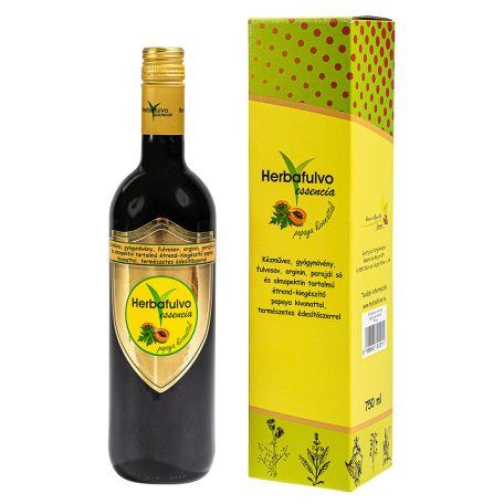 Herbafulvo Essencia Papaya kivonattal 750ml