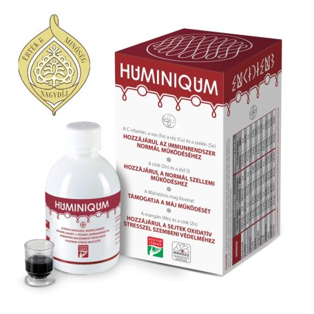 Huminiqum huminsav alapú szirup 250ml