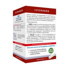 Interherb Vas-biszglicinát+bioaktív Folát kapszula 60 db