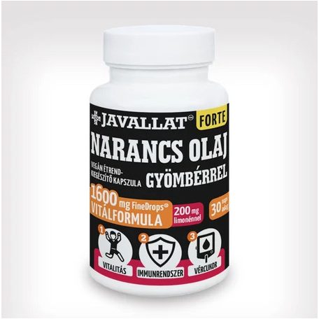 Javallat® Forte Narancs olaj gyömbérrel