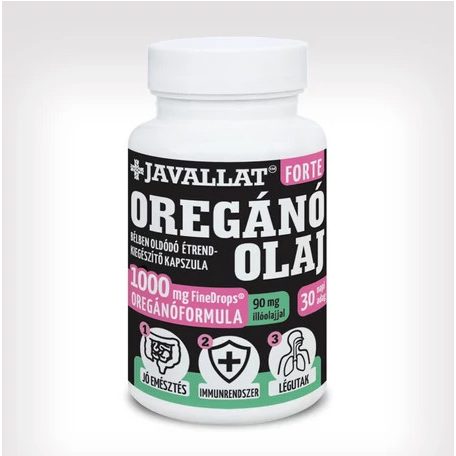 Javallat® Forte Oregánó olaj