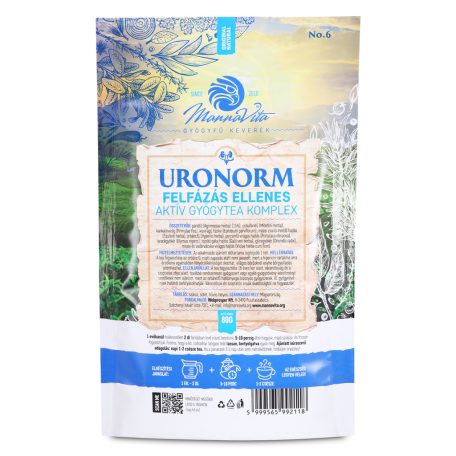 Mannavita URONORM Felfázás ellenes aktív gyógytea komplex • 80g
