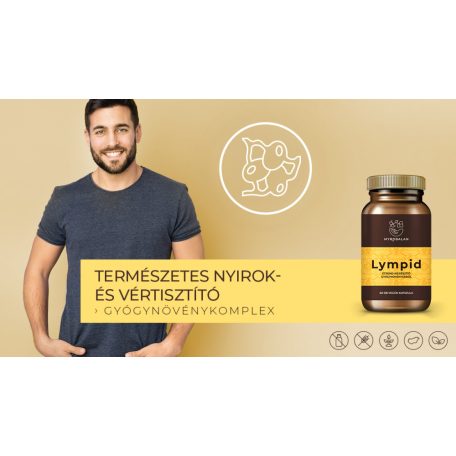 Myrobalan Lympid 60db nyirokrendszer- és vértisztító gyógynövény-komplex
