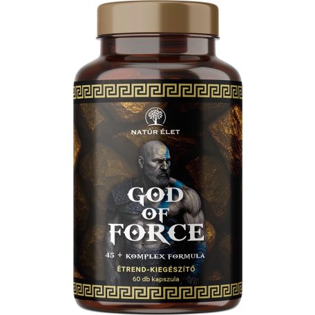 Natúr Élet God of Force - Étrend-kiegészítő 45 év feletti férfiaknak!