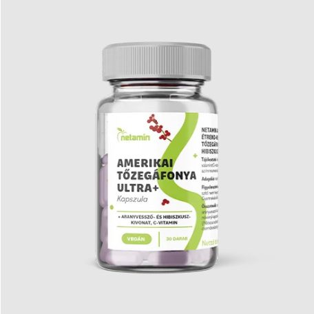 Netamin Amerikai Tőzegáfonya ULTRA+ kapszula 30db
