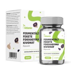 Netamin Fermentált Fekete Fokhagyma Kivonat 30db