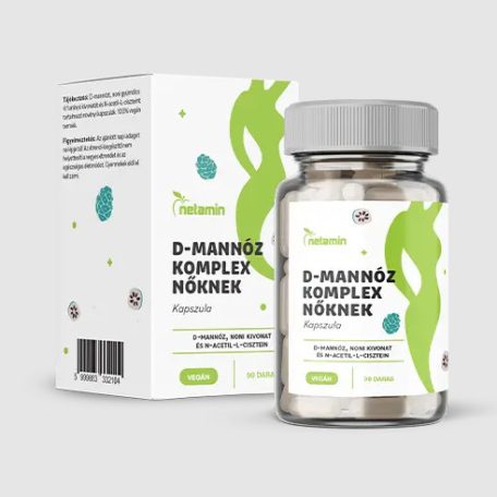 Netamin D-mannóz Komplex Nőknek kapszula 90db
