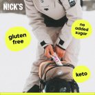 Nicks Mogyoróvajas (Peanut) proteinszelet 50g