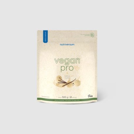 Nutriversum Vegan Pro fehérjepor 500g Vanília