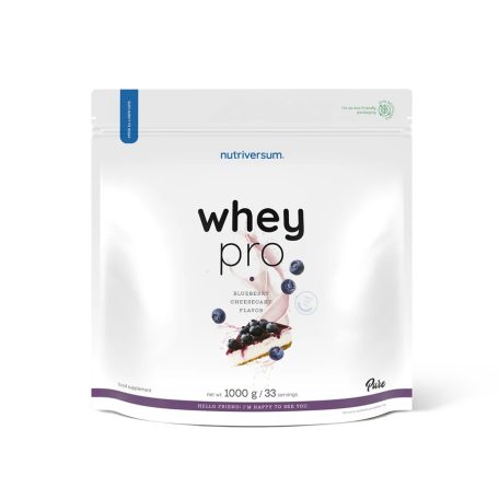 Nutriversum Whey Pro 1000g Áfonyás sajttorta