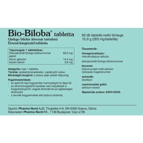 Pharma Nord Bio-Biloba 60db