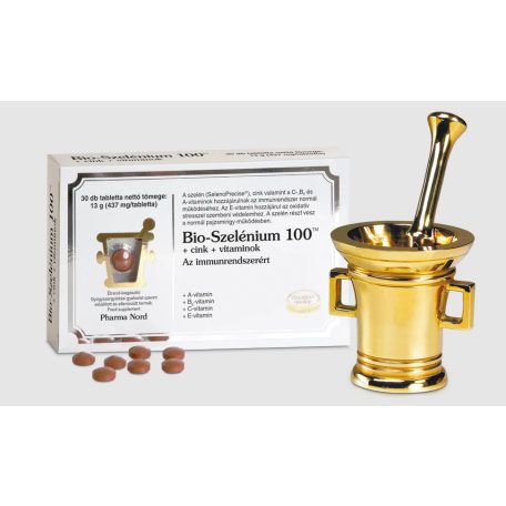 Pharma Nord Bio-Szelénium 100 +cink+vitaminok 30db
