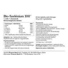 Pharma Nord Bio-Szelénium 100 +cink+vitaminok 60db