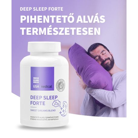 USA medical Deep Sleep „pihentető alvás” kapszula 60db
