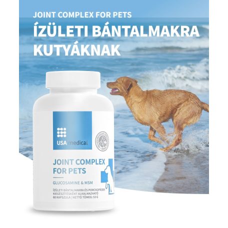 USA medical Porc és ízület támogató kutyáknak 60 db