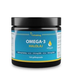   Vitaking Triglicerid Halolaj Kapszula 1200mg – Omega3 160db