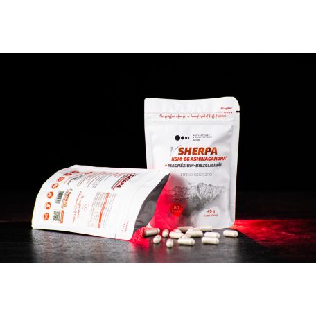 vSherpa KSM-66® Ashwagandha+ Magnézium-biszglicinát