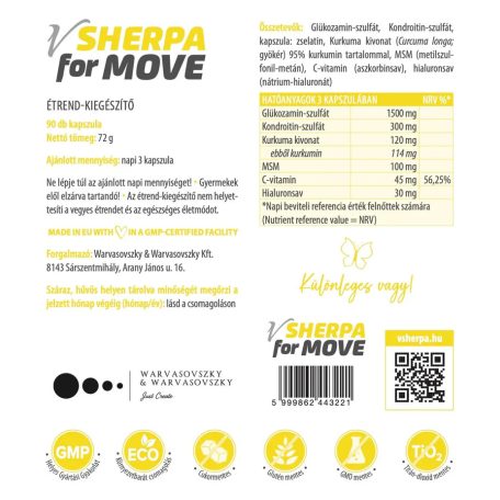vSherpa for MOVE étrend-kiegészítő