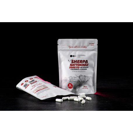vSherpa Nattokináz + K2-vitamin + Galagonya + C-vitamin