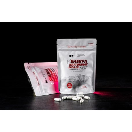 vSherpa Nattokináz + K2-vitamin + Galagonya + C-vitamin