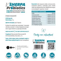 vSherpa Pr6biotics étrend-kiegészítő