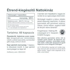 Vitaking Nattokináz Enzim 2800 FU (60 kapszula)