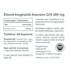 Vitaking Q-10 koenzim 200mg 60db