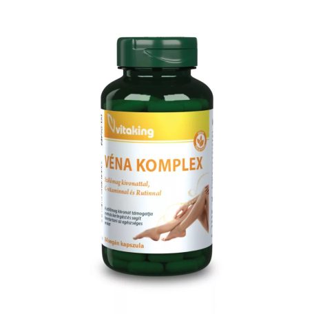 Vitaking Véna komplex (Szőlőmag + Rutin + C-vitamin) 84db